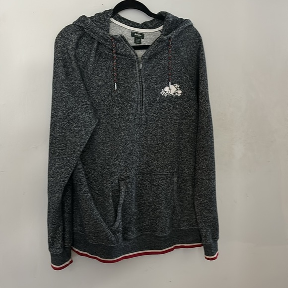 ROOTS SALT AND PEPPER 1/4 ZIP SWEATER - Picture 4 of 16